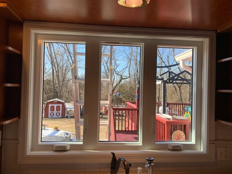 triple casement window